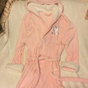 Woman’s s/m Bath Robe Pink Super Soft